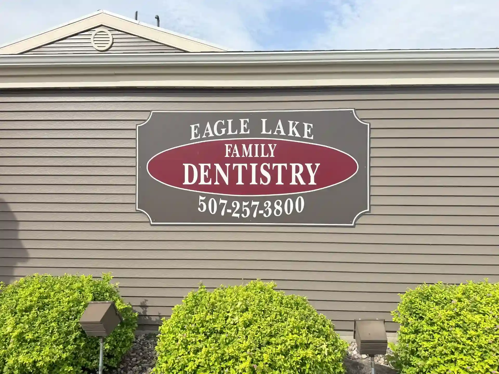Eagle Lake Family Dentistry exterior sign